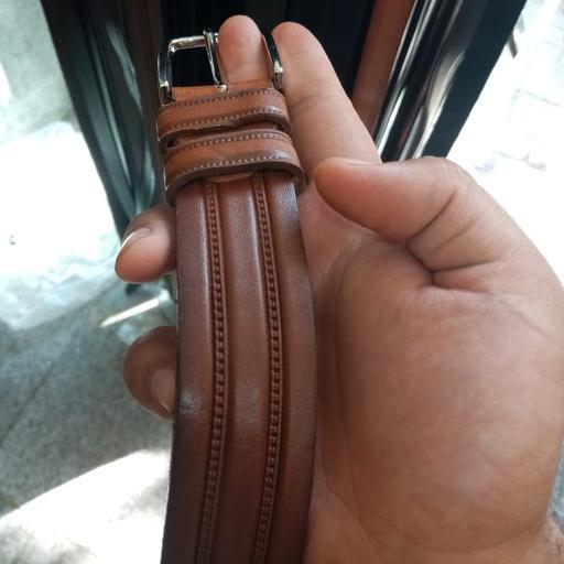 کمربند چرم بوفالو ضمانت کیفیت ضخیم چرم سناباد  کمر بند چرم تبریز